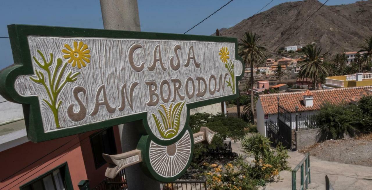 San Borondon Pensionat Alojera Exteriör bild